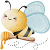 organic-farming-illustrations-05 Honey Bee
